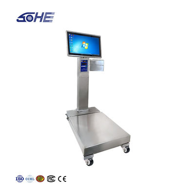 Intelligent Scale Mobile Battery with Full Waterproof Design and 50cm * 60cm Platform