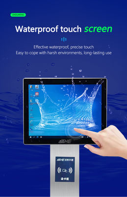1- 15kg/5g Capacity Smart Card Piece Weighing Scale with 12-Inch Waterproof Touch Screen