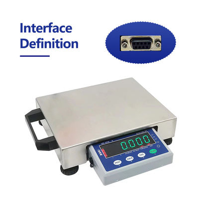 6KG Waterproof Digital Table Scale with Food-Grade Material and Table Size 220*280mm