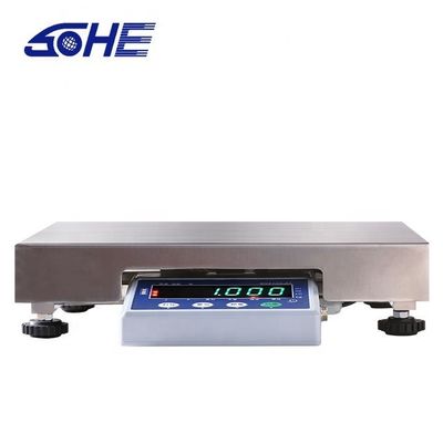 Industrial Waterproof Stainless Steel Weight Table Scale 15KG 2g for 240V Power