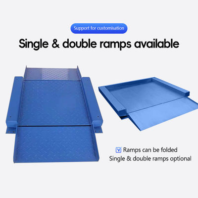 SOHE 1.2m*1.2m 2t Industrial Weighing Scale Platform with Double Ramp and 2000KG Capacity