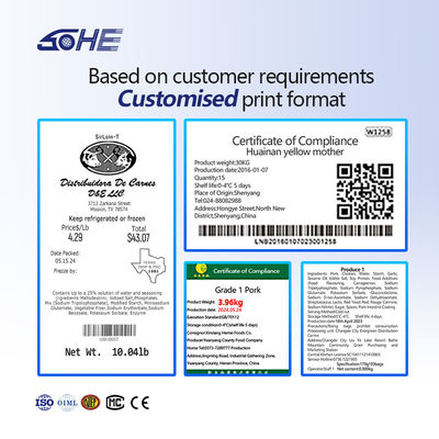 60KG SOHE Battery Simple Waterproof Smart Industrial Weighing Scales Platform Print Laber Scale