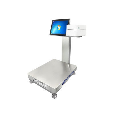 60KG SOHE Battery Simple Waterproof Smart Industrial Weighing Scales Platform Print Laber Scale
