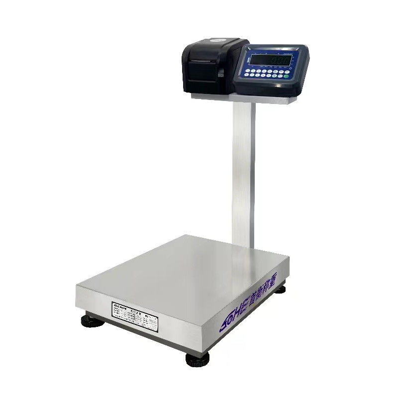 SH2100-A8P Table Scale High Accuracy and LED Display 50cm*60cm Size for Weighing/Print