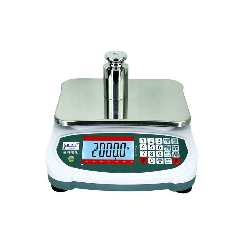 Counting Table Scale with 30000-60000 Precision Configuration LCD Screen Unit g oz lb
