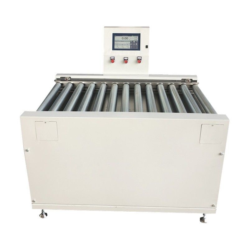 OEM Supported LED/LCD Display Roller Checkweigher Printing Scale for Dynamic Weighing