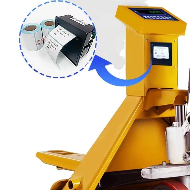 SOHE 1-3t Electric Pallet Truck with Scale and Label Printing  ODM LED Display