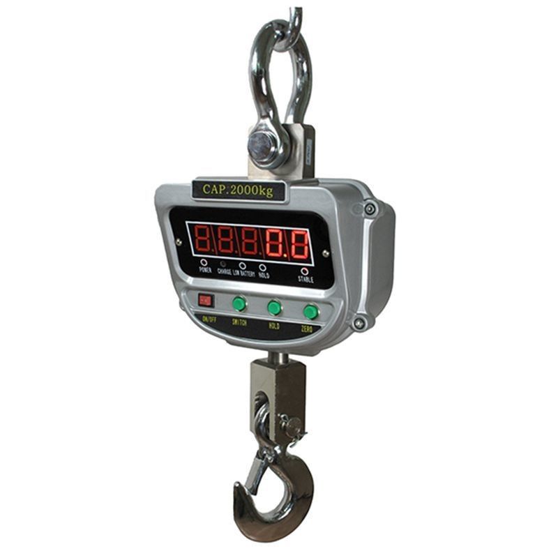 LED LCD Display Crane Scale Convenient and Lightweight 2t with Customized OEM Support