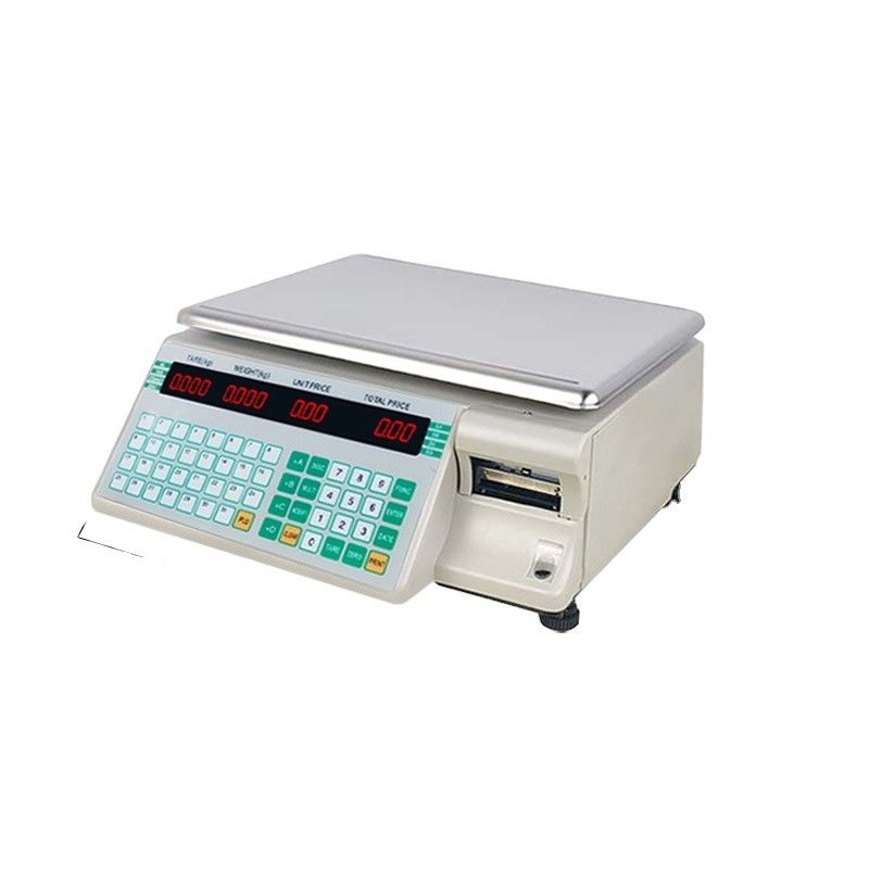 SOHE Label Printing Scale Barcode Receipt Print for Supermarket 3kg Digital Computing