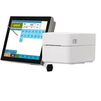 LCD Display Type 15-100kg Max Range Android Printing Label Scale for Pork and Beef Processing