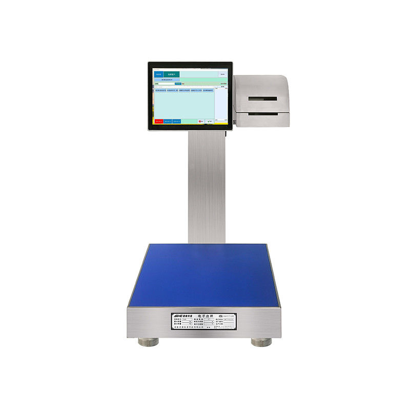 SOHE 60KG Battery Type Waterproof Label Printing Scale with Smart Weighing and Printer