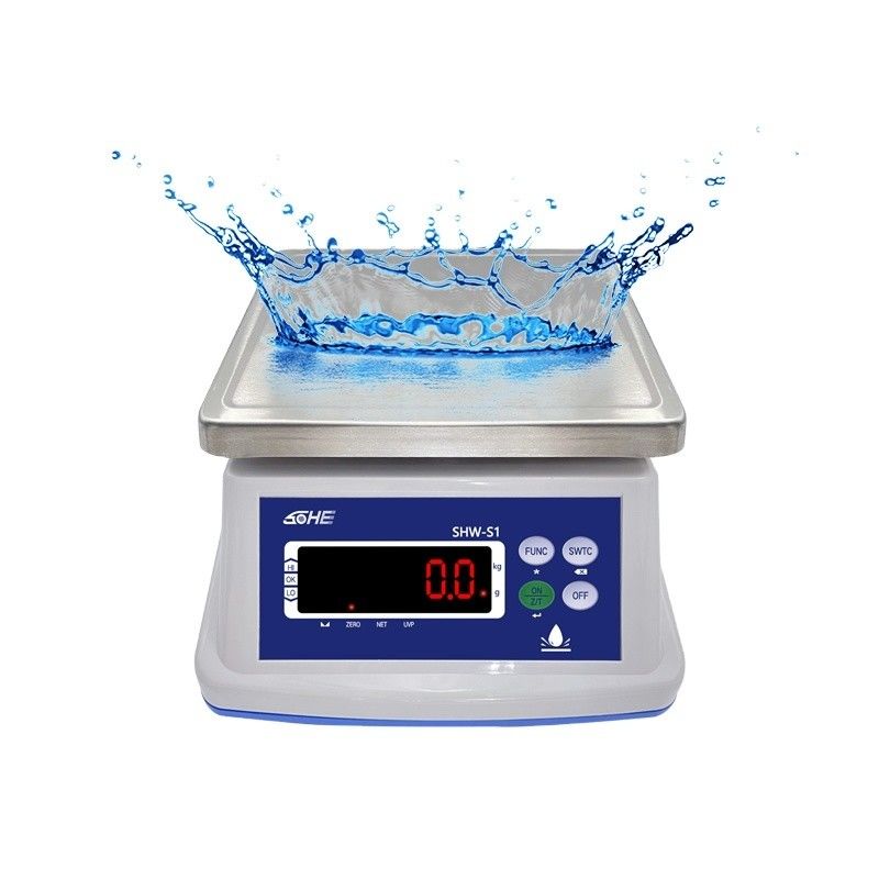 Maximum Weighing 3KG SOHE S1 Waterproof Scale with Double Layer and Precision Sensor